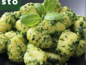 imagem do produto Nhoque de batata artesanal ao molho pesto e muçarela de búfala Bufalat