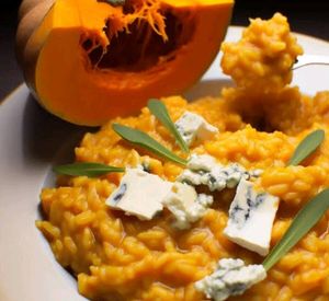 imagem do produto Risoto De Abóbora Com Gorgonzola sem lactose