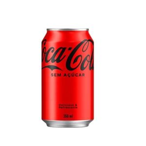 imagem do produto Refrigerante Coca Cola Zero Lata 350ml
