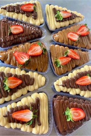 imagem do produto Fatia Brownie Ninho com Nutella