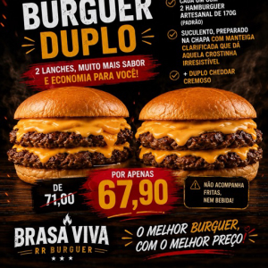 imagem do produto 2 RR DUPLO BURGUER CHEDDAR