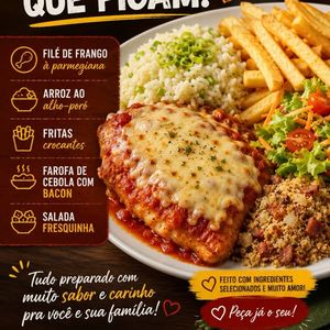 imagem do produto Filé de frango á parmegiana