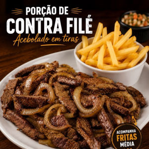 imagem do produto Contra filé acebolado