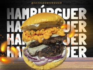 imagem do produto Duplo Burguer Cheddar Original Cebola Roxa