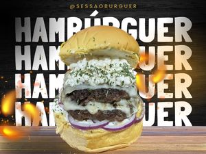 imagem do produto Duplo Burguer Catupiry Original Cebola Roxa