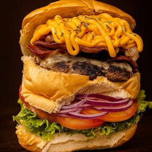 imagem do produto X Bacon Cheddar Cebola Roxa