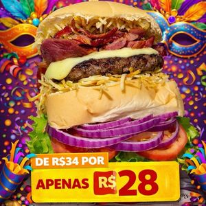 imagem do produto X Bacon Palha Cebola Roxa 