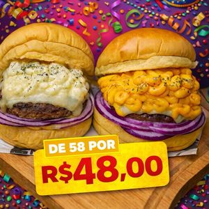 imagem do produto Combo 1 Cheddar Burguer 1 Catupiry Burguer 