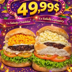 imagem do produto Combo 1 X Salada Cheddar 1 X Salada Catupiry 