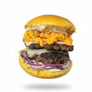 imagem do produto Duplo Burguer Cheddar Cebola Roxa