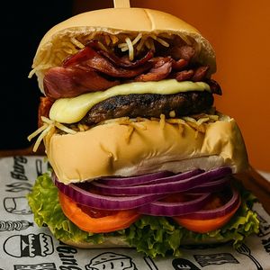 imagem do produto X Bacon Palha Crocante + Cebola Roxa