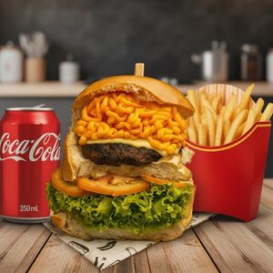 imagem do produto X Salada Cheddar + Fritas + Lata 350ml