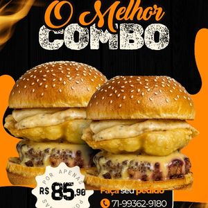 imagem do produto 02 Burguers de Camarão + batata G + Refri litro