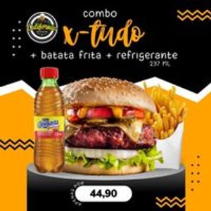 imagem do produto Combo - X Salada Tudo  + Fritas + Refri 250ml
