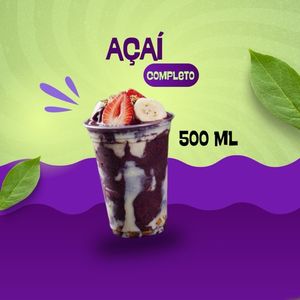 imagem do produto Açaí 500 ml Completo  