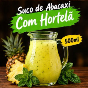 imagem do produto Suco de Abacaxi Com Hortelã