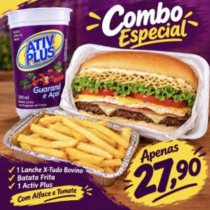 imagem do produto X TUDO + FRITAS + ATIV