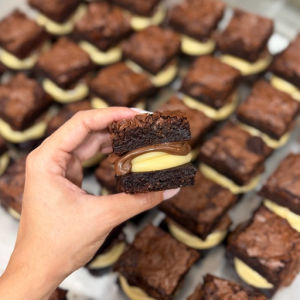 imagem do produto Brownie recheado de Ninho com Nutella 