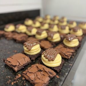 imagem do produto Brownie recheado de Ninho com Nutella 