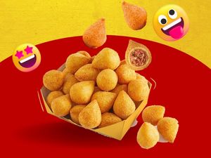imagem do produto 25 mini coxinhas + 1 molho