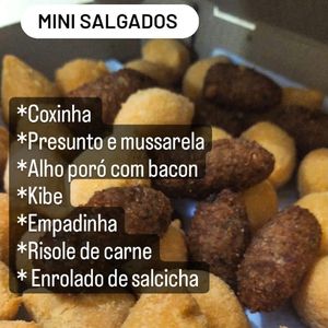 imagem do produto Cento de salgados misto 