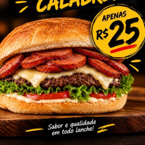 imagem do produto Xis carne com calabresa 