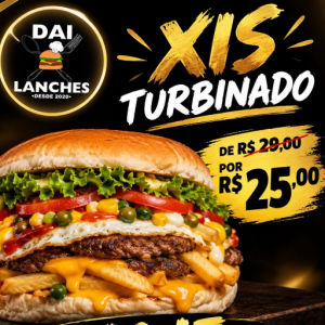 imagem do produto XIS TURBINADO 
