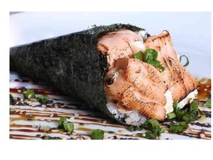 imagem do produto Temaki De Salmão Maçaricado