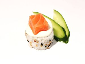 imagem do produto Canapé natural salmão ( 5 peças )