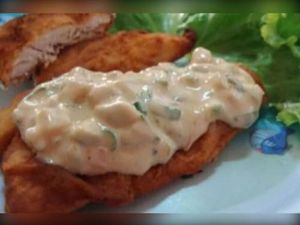 imagem do produto Isca de peixe ao molho branco