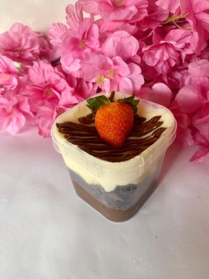 imagem do produto Pote dois amores 250g(Brownie e nutella)