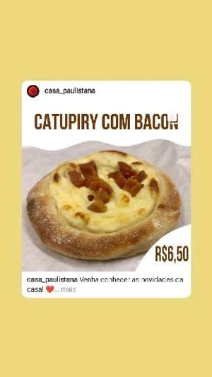 imagem do produto Catupiry c/ bacon