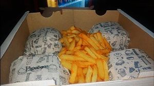 imagem do produto Box 4 smashs a sua escolha + batata 400g