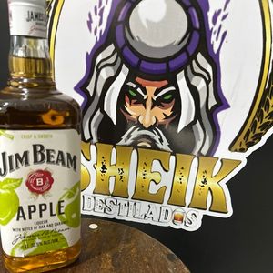 imagem do produto JIM BEAM LICOR DE WHISKEY APPLE 1Lt