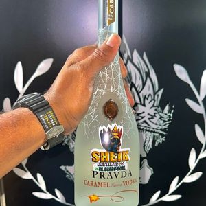 imagem do produto VODKA PRAVDA CARAMEL FLOVORED 700Ml