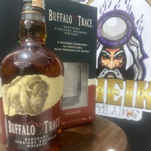 imagem do produto KIT WHISKY BUFFALO TRACE 750ml COPO