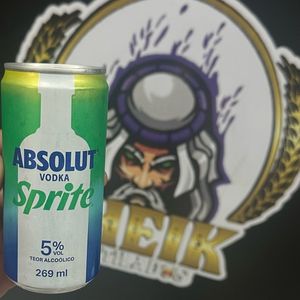 imagem do produto ABSOLUT VODKA SPRITE 269ml