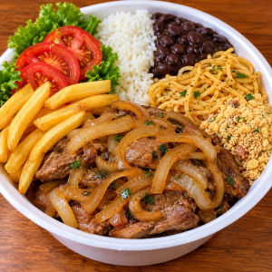 imagem do produto BIFE DE PERNIL FRITO ACEBOLADO