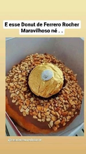 imagem do produto Donut Ferrero Rocher recheado