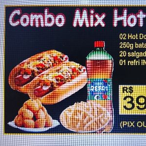 imagem do produto MIX HOT DOG+REFRI indaiá 1l 