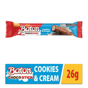 imagem do produto Choco Stick Garoto Baton Cookies e Cream 26g