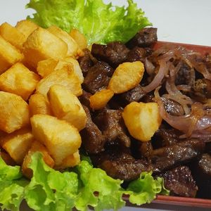 imagem do produto Porção carne com mandioca 