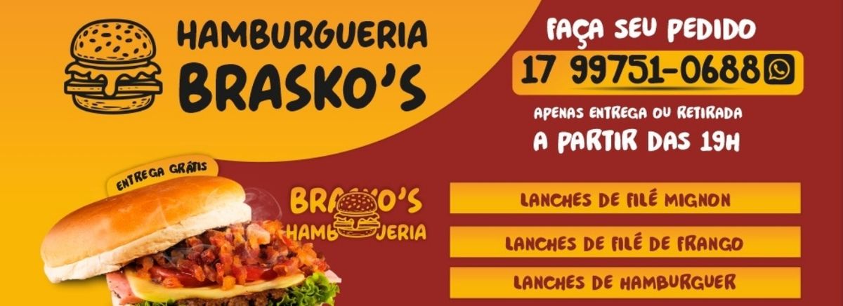 Brasko's Hamburgueria capa