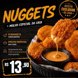 imagem do produto Croc Nuggets+Molho Especial 