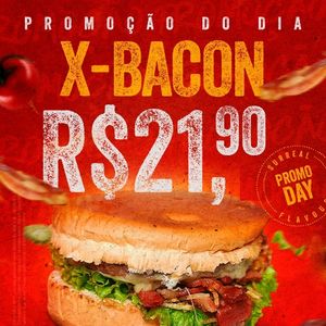 imagem do produto PROMOÇÃO DO DIA X-BACON 