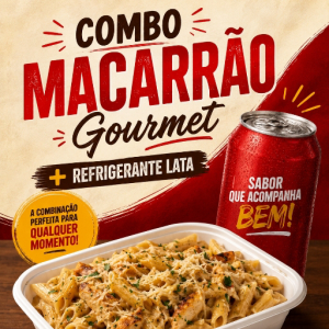 imagem do produto Macarrão Spoletto(G)+Refrigerante lata