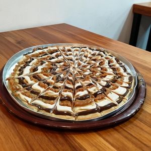 imagem do produto Pizza doce Trimesclada (P) 4 fatias 