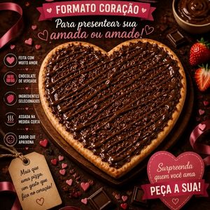 imagem do produto Pizza formato Coração 