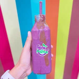 imagem do produto Açaí na garrafa trufado com Nutella 500ml