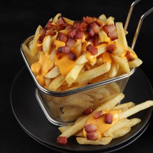 imagem do produto Batata Frita Com Cheddar Cremoso e Bacon 250g
